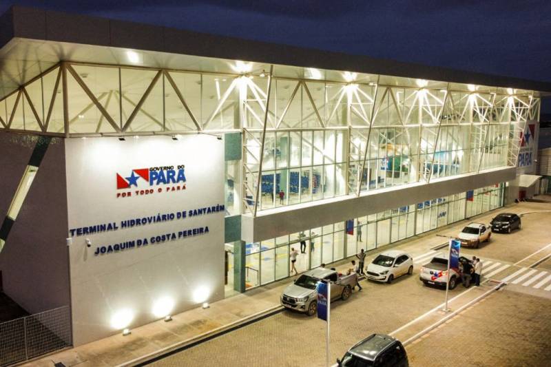 Terminal de passageiros foi inaugurado pelo governador do Pará nesta quarta-feira