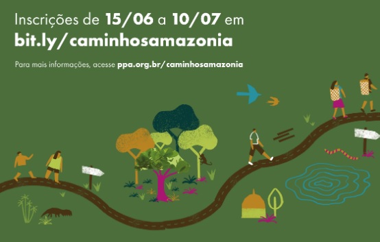 As inscrições vão até 10 de Julho de 2022 e podem ser realizadas pelo formulário online neste link: bit.ly/caminhosamazonia 